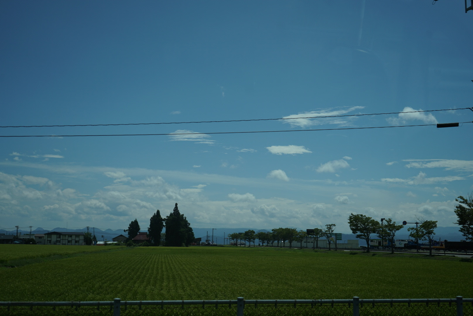 猪苗代湖周辺の景色