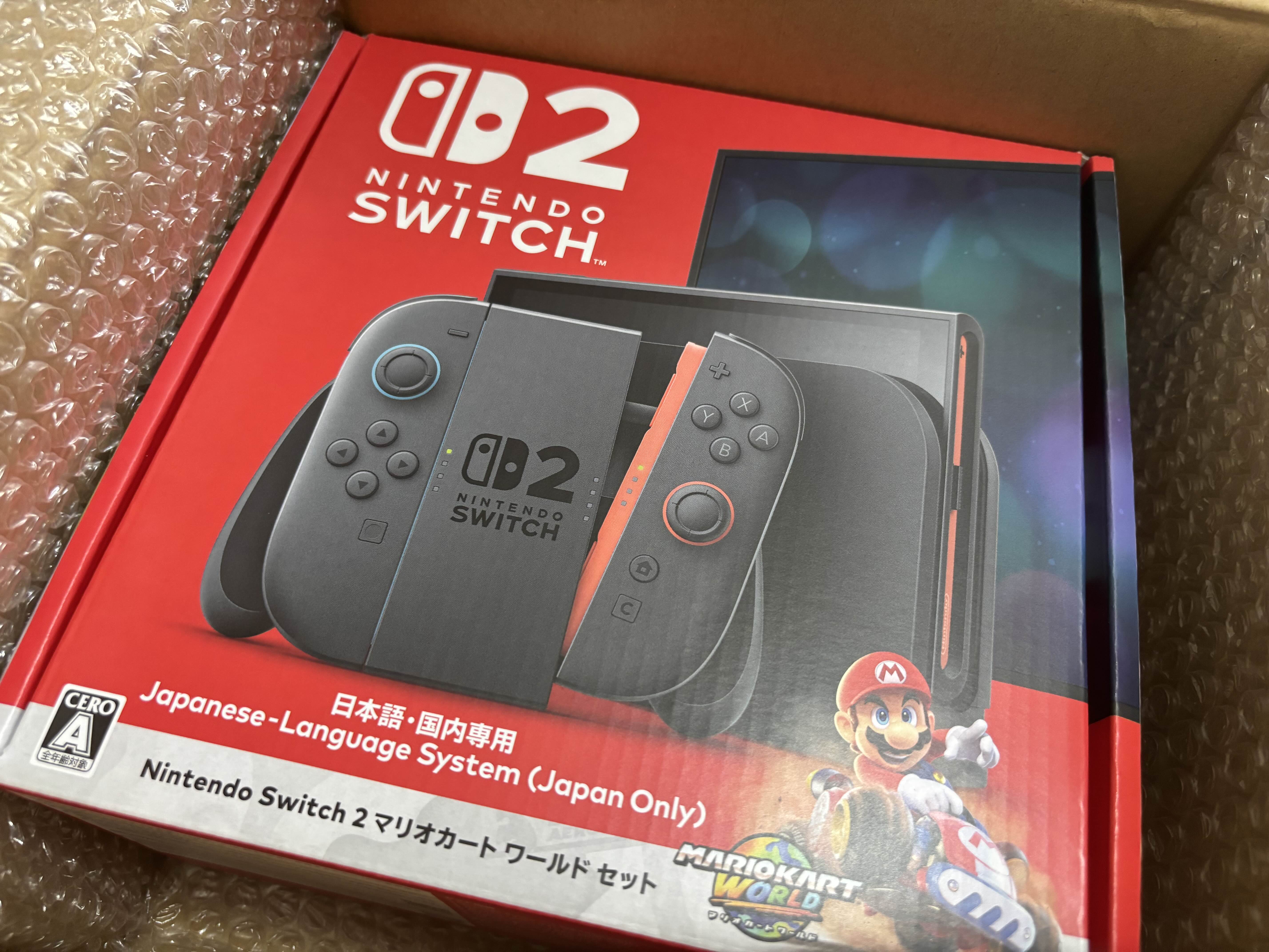 Nintendo Switch 2 箱