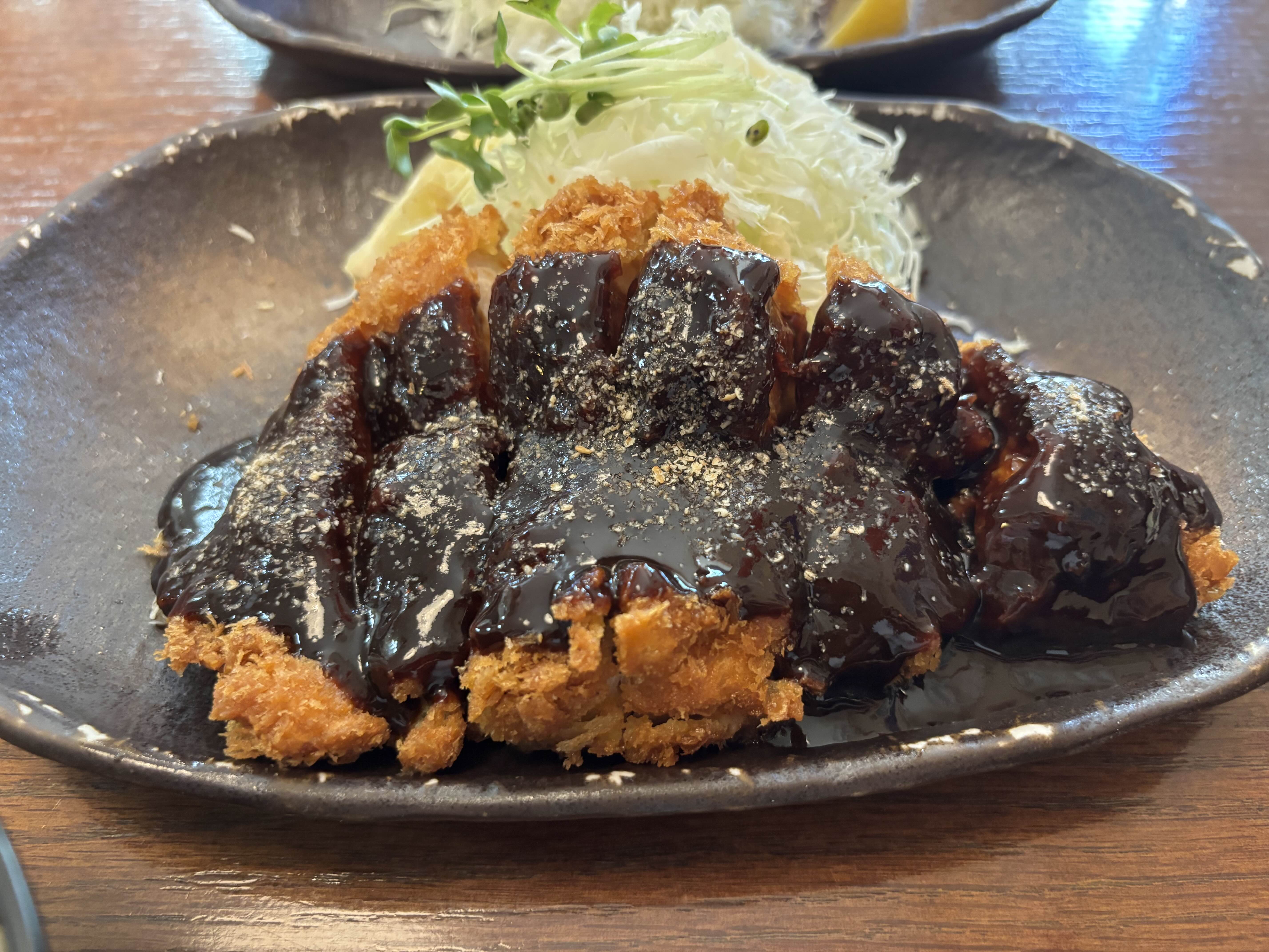 ロースみそかつランチ